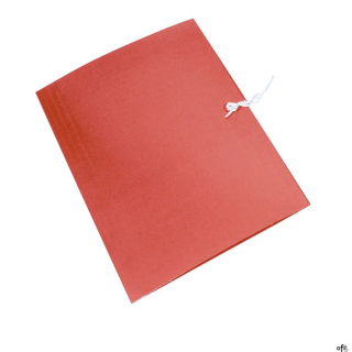 Teczka kartonowa wiązana czerw 1824-331-010