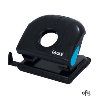 Dziurkacz P5180M EAGLE niebieski, dziurkuje 20 kartek, 110-1515
