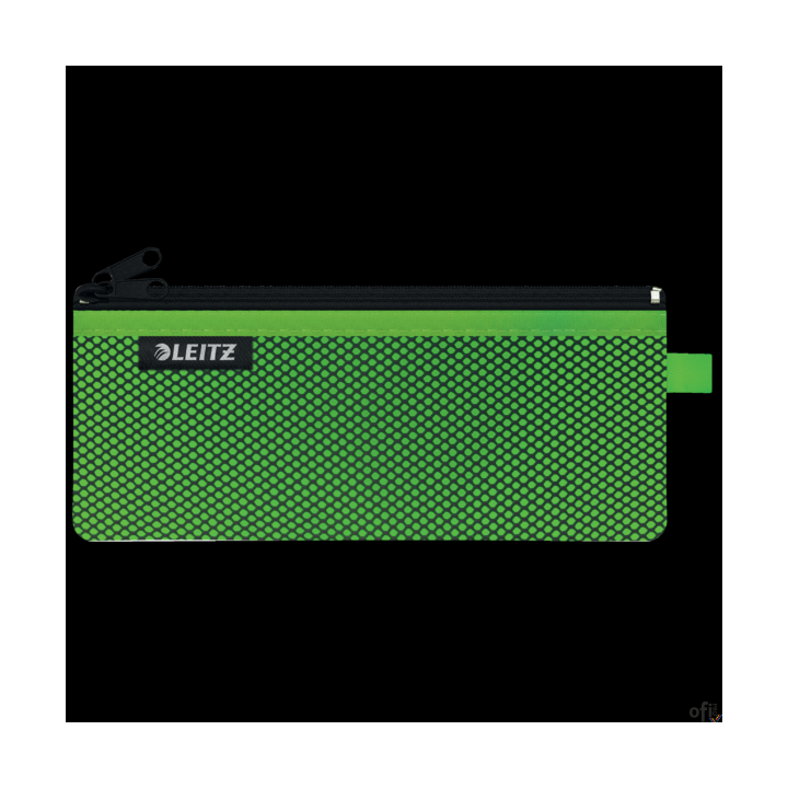 Koszulka z suwakiem z dwoma przegródkami Leitz WOW, rozmiar M, zielona 40120054