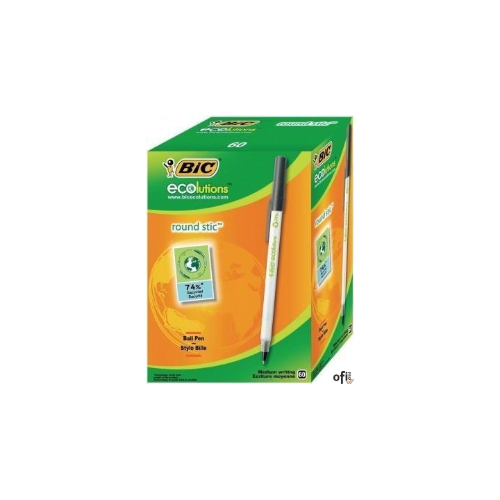 Długopis BIC Round Stic Classic czarny, 9205683