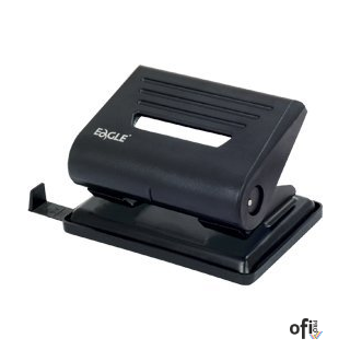 Dziurkacz 837 EAGLE czarny, dziurkuje do 25 kartek, 110-1033