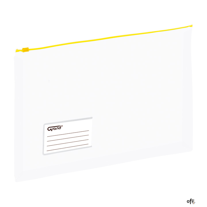 Teczka kopertowa strunowa EC011B GRAND, żółta, A4 GRAND 120-1788