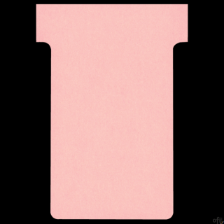 Karteczki T-Card Nobo, rozmiar 2, różowe 100 szt. 2002008