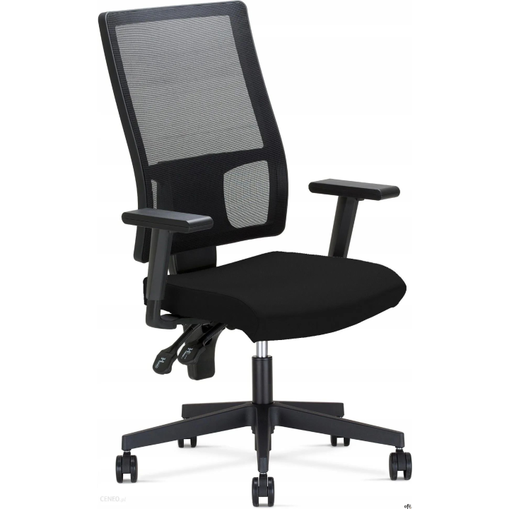 Krzesło obrotowe TAKTIK-MESH SM01 CZARNE Nowy Styl