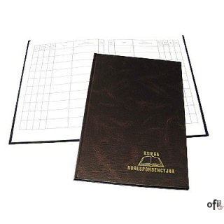 Księga korespondencyjna 300 kartek brąz 1824-229-021 WARTA