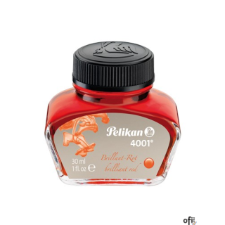 Atrament czerwony 30ml 400142565 PELIKAN