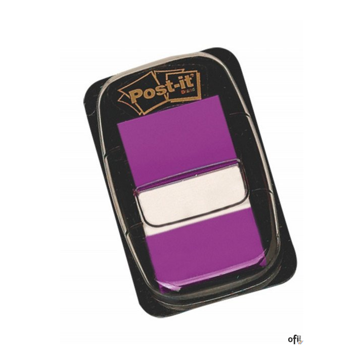 Zakładki indeksujące POST-IT 25x43mm fioletowe 680-8 50sztuk 3M, 3M-70071392883