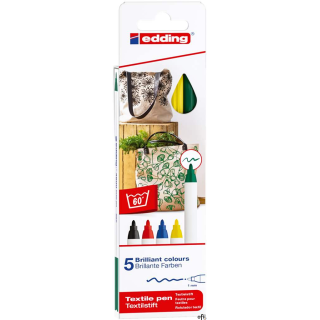 Marker do tkanin 5kol. 4600/5S EDDING