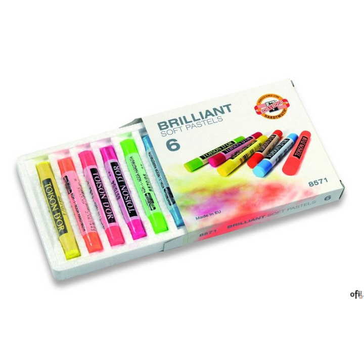 Kredki past.suche 6k 8571 fluo KOH I NOOR