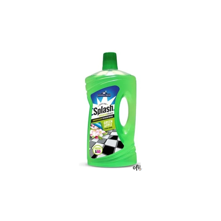 Płyn uniwersalny SPLASH 1l ZIELONE JABŁKO GENERAL FRESH 80109