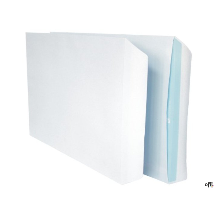 Koperta B4 SK biała (50) 100g poddruk niebieski NC 31721030/50