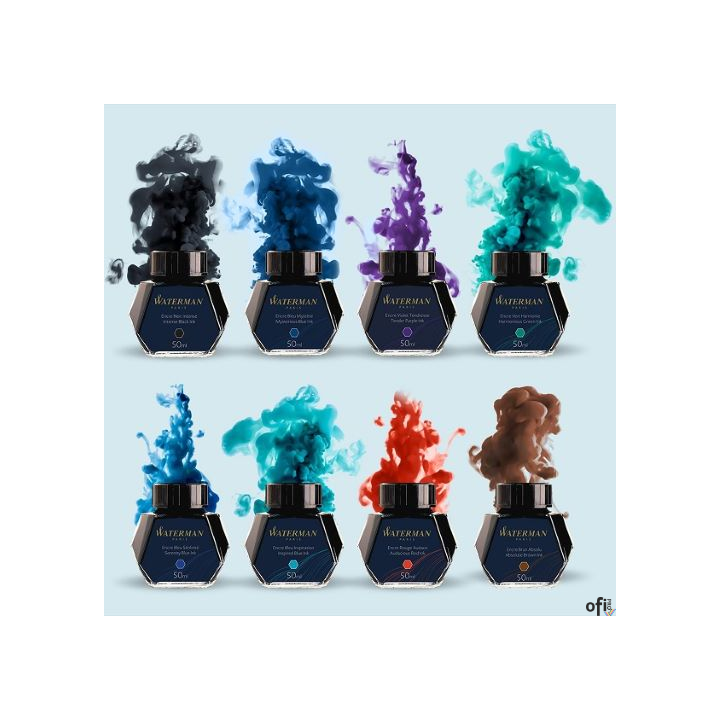 Atrament w butelce STANDARD czarny S0110710 WATERMAN