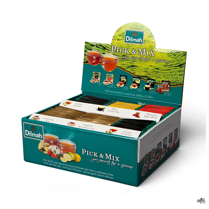 Herbata DILMAH PICKNMIX zestaw 120t 6 smaków