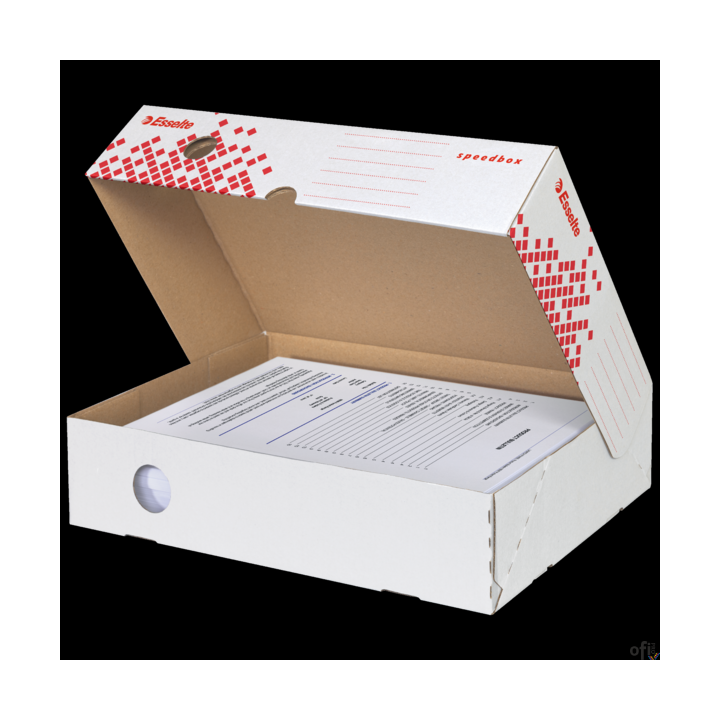 Pudło archiwizacyjne otw. od szerszej strony Speedbox 80mm ESSELTE 623910