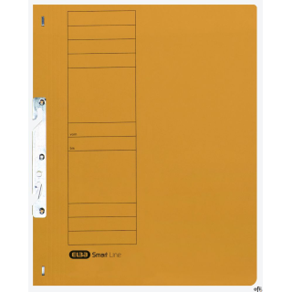 Skoroszyt kartonowy ELBA A4, hakowy, żółty, 100551885