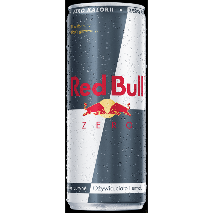 Napój energetyczny RED BULL ZERO 250ml puszka