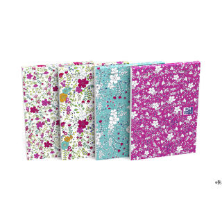 Notatnik A6 80 kartek Oxford Floral linia 400094827