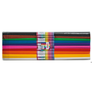 Bibuła marszczona 50x200cm, MIX A, Happy Color HA 3640 5020-A