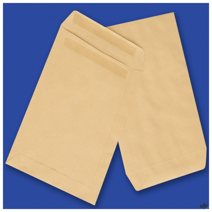 Koperty B4 SK brązowe 100g (250szt.) NC samoklejące 31723030