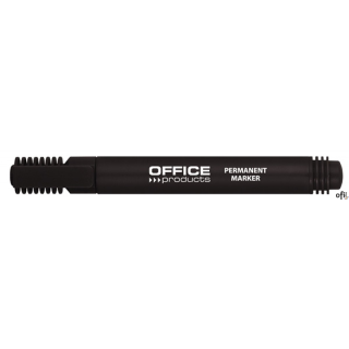 Marker permanentny , okrągły, 1-3mm (linia), czarny, typu OFFICE PRODUCTS 17071211-05
