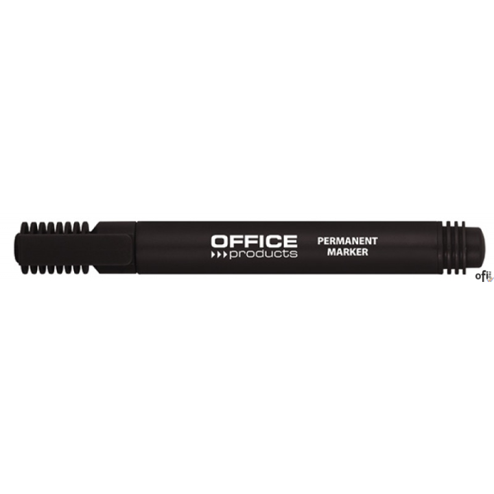Marker permanentny , okrągły, 1-3mm (linia), czarny, typu OFFICE PRODUCTS 17071211-05