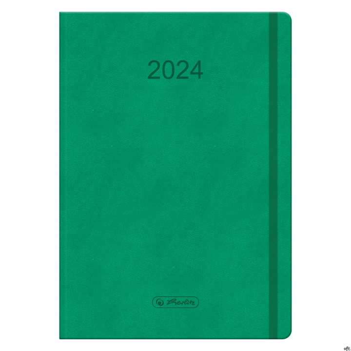 Kalendarz Tygodniowy A5 Flex J.Zielony 2024 9588385 Herlitz