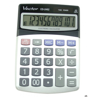 Kalkulator VECTOR CD-2462  12p