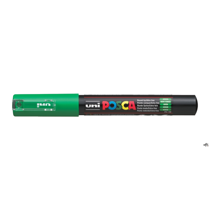 Marker z tuszem pigmentowym PC-1M zielony POSCA UNPC1M/DZI