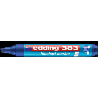 Marker flipchart ścięty 1-5mm niebieski EDDING 383/003/N