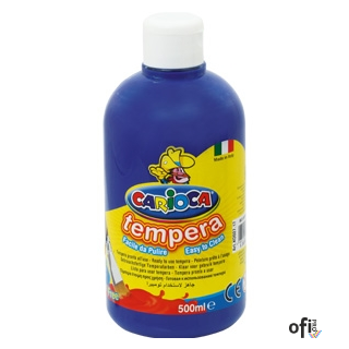 Farba tempera 500 ml, granatowa CARIOCA 170-2277/170-2665