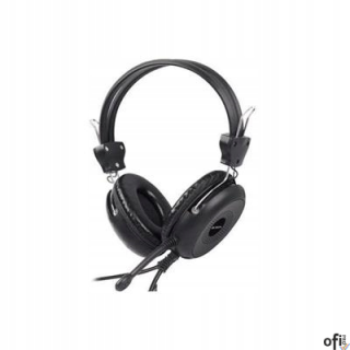 Słuchawki z mikrofonem A4TECH Hs-30 czarne A4TSLU29942