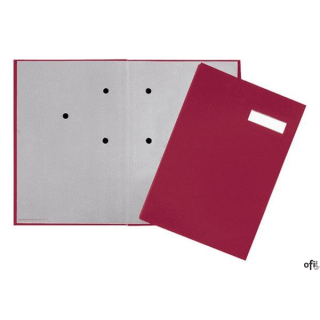 Teczka do podpisu PP DURABLE 20-częściowa czerwona 24192-11