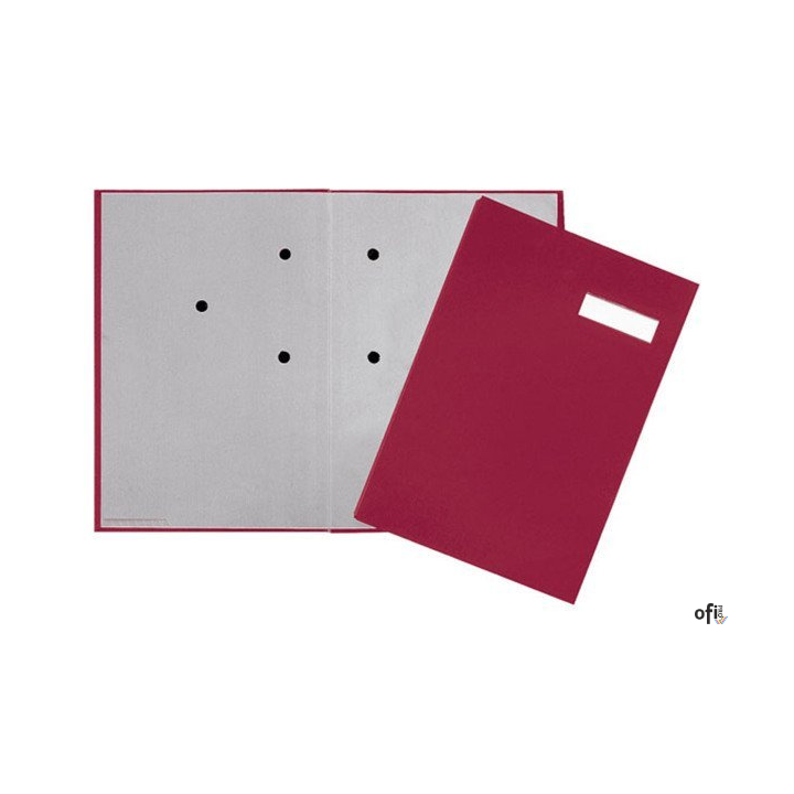 Teczka do podpisu PP DURABLE 20-częściowa czerwona 24192-11
