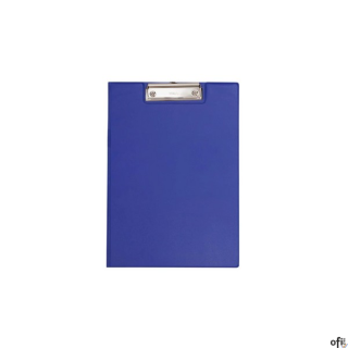 Podkładka Maul A4 z klipsem i okładką, powłoka plastikowa, niebieska (23392/37 ML)