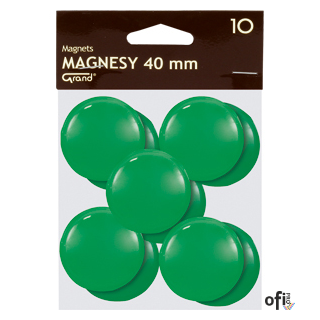 Magnes 40mm GRAND zielony  (10)^ 130-1703