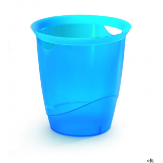 Kosz na śmieci 16l niebieski przezroczysty DURABLE 1701710540