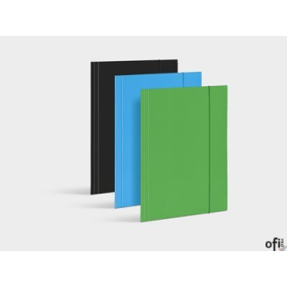 Teczka z gumką Economy (ECO) niebieska VAUPE, 319/03