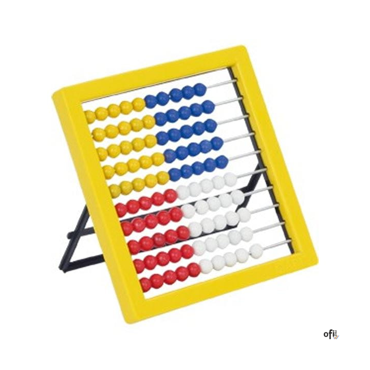 Liczydło szkolne ARK 150, mix kolorów, z podpórką ZAWIESZKA 130-1854