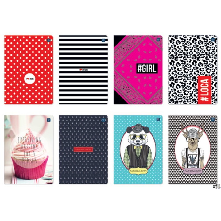 Zeszyt A5 16k 3-linia /202/204/205 INTERDRUK