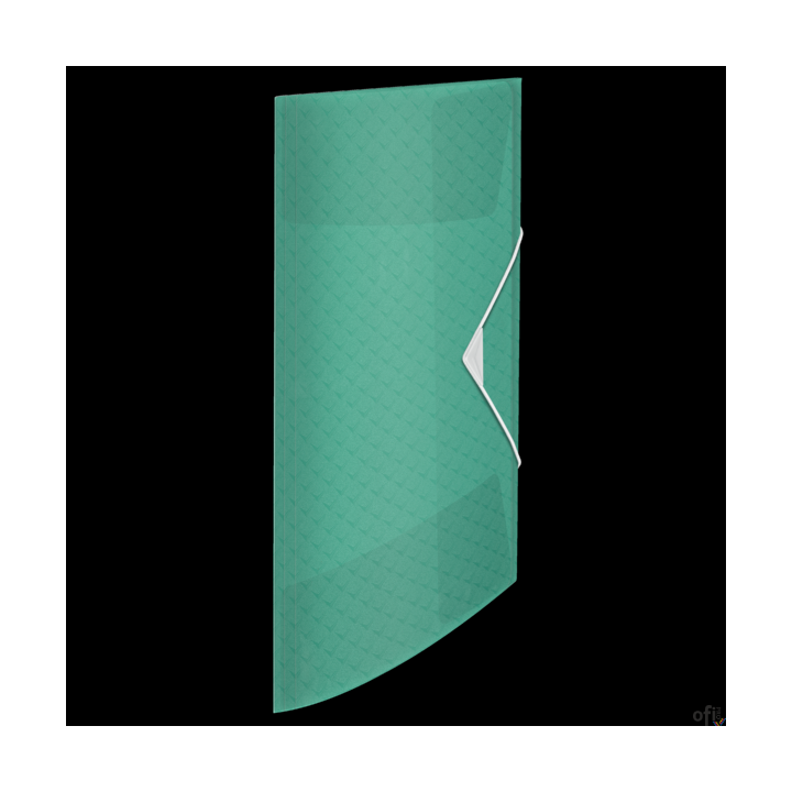 Teczka z gumką Esselte ColourBreeze, 15 mm, zielony 626223