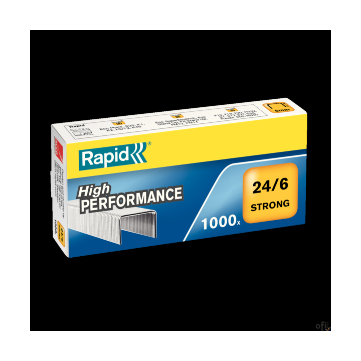 Zszywki Rapid Strong 24/6 1M, 1000 szt., 24855800