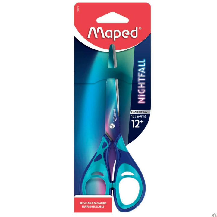 Nożyczki Nightfall 16 cm blister  466916 MAPED