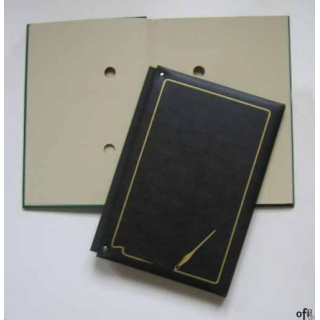 Teczka do podpisu z harm.15k. 920-028 czarna WARTA