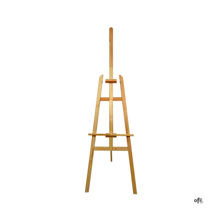 Sztaluga drewniana MemoBe, trójnożna, plenerowa, malarska, drewno iglaste, 48x176 cm MSS001.N.01