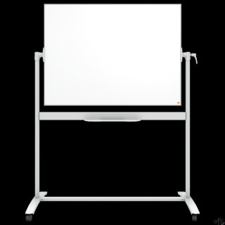 Mobilna tablica ze stali lakierowanej NOBO Classic 1200x900mm 1901029