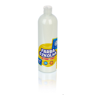 Farba szkolna Astra 500 ml - biała, 83410904