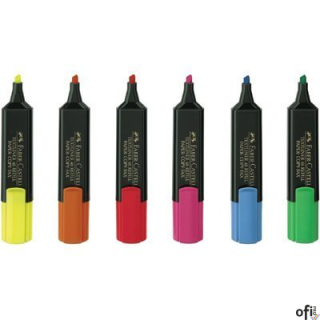 Zakreślacz TEXTLINER 48, etui, 4 kolory FABER-CASTELL 154804 FC