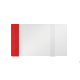 Okładka E5 regulowana bezbarwna (25) 27,8x40,8-44cm BIURFOL OZB-48