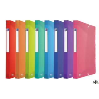 Teczka z gumką szeroka 25 mm Urban mix Oxford 400146969