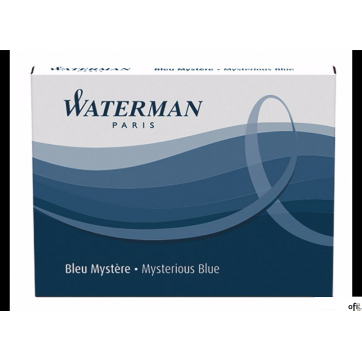 Naboje STANDARD (8 szt) niebiesko-czarny (granatowy) S0110910 WATERMAN